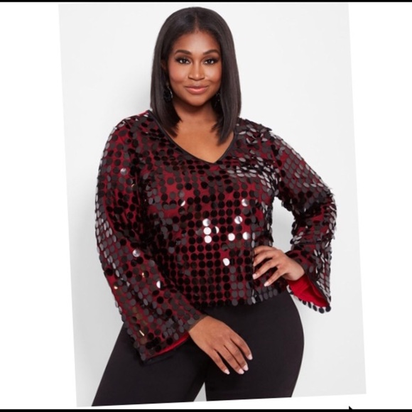 Ashley Stewart Tops - COPY - Sequence top